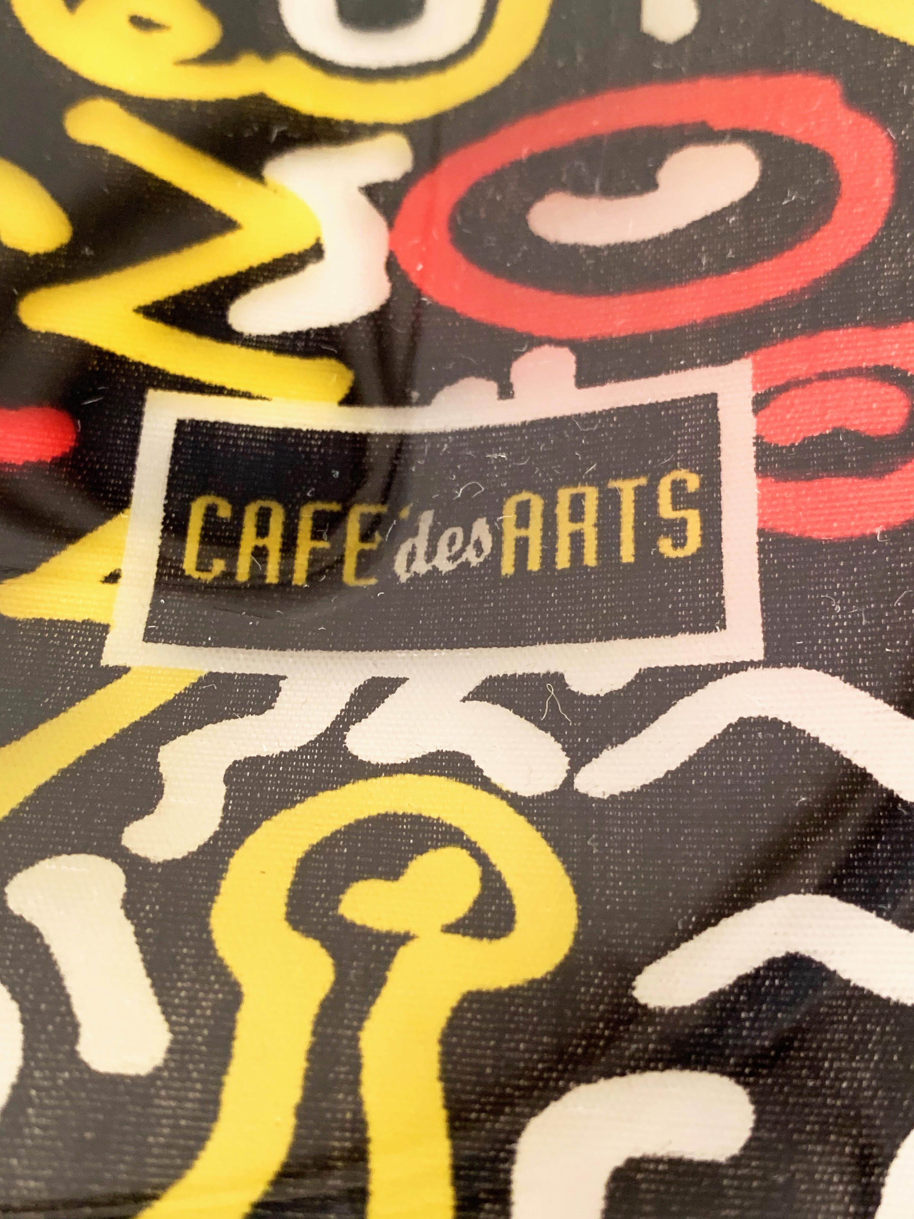 Midcentury Pop Art Keith Haring Serving Tray after design Café des Arts, 1990s 5