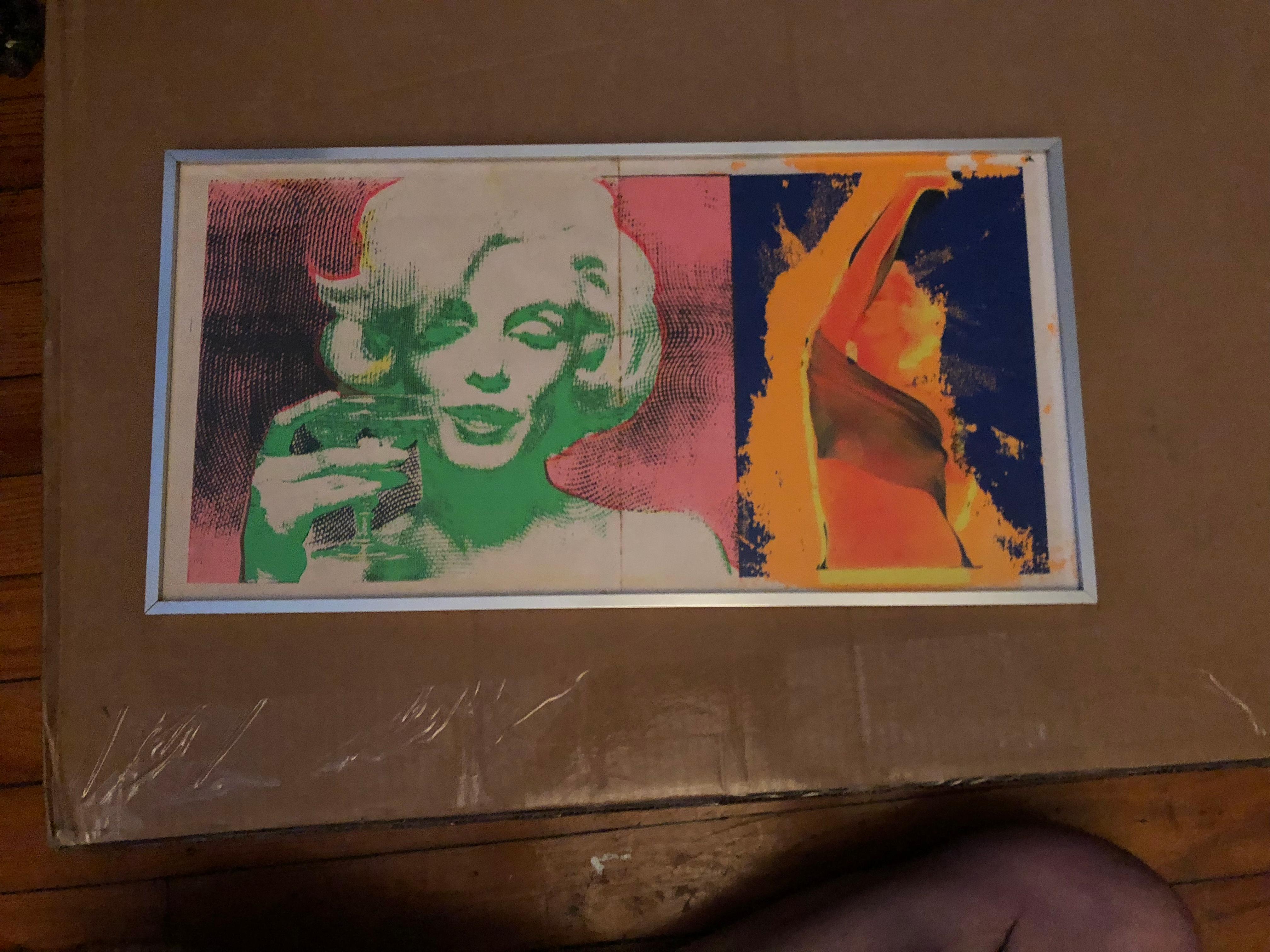  Marilyn Monroe Trip 1 & 2 Druck von Bert Stern, 1968, Pop-Art, Neon, Mitte des Jahrhunderts (Moderne der Mitte des Jahrhunderts) im Angebot