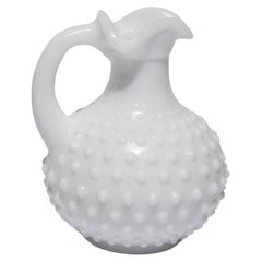 Midcentury Porcelain White Mini Vase with a Frill, Europe, 1990s