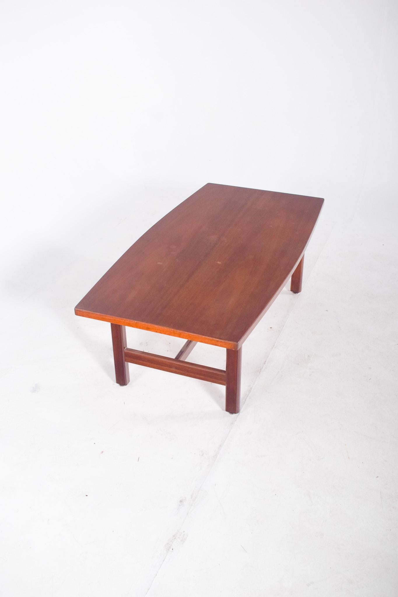 Midcentury Portuguese Olaio Coffee Table For Sale 2