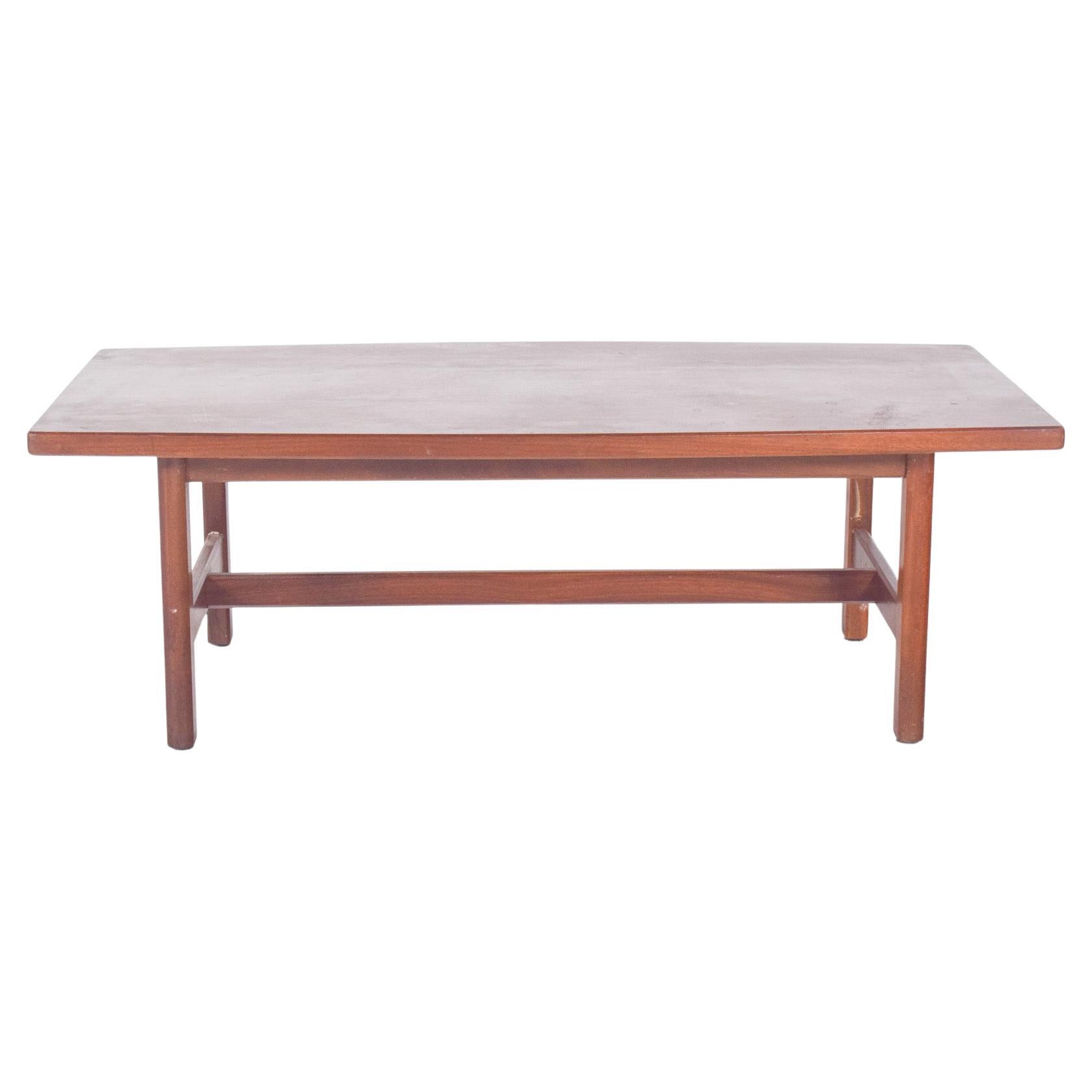 Midcentury Portuguese Olaio Coffee Table For Sale