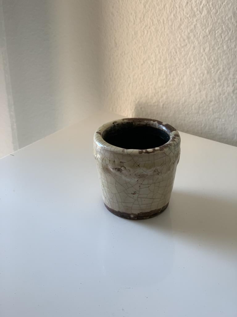 Mid-Century Modern Midcentury Pottery Sake Cup For Sale