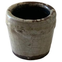 Sake-Tasse aus der Jahrhundertmitte aus Keramik