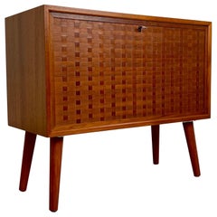 Midcentury Poul Cadovius Teak Drinks Cabinet