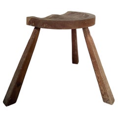 Midcentury primitive stool