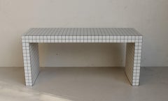 Midcentury "Quaderna" Coffee Table or Bench by Superstudio, Italy, circa 1972