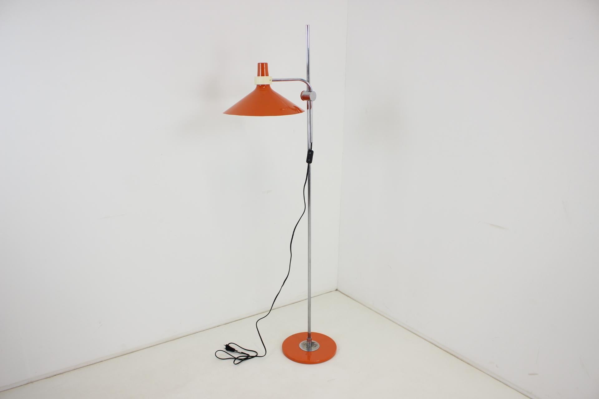 Midcentury Rare Floor Lamp by Pokrok Žilina, 1960s For Sale 5