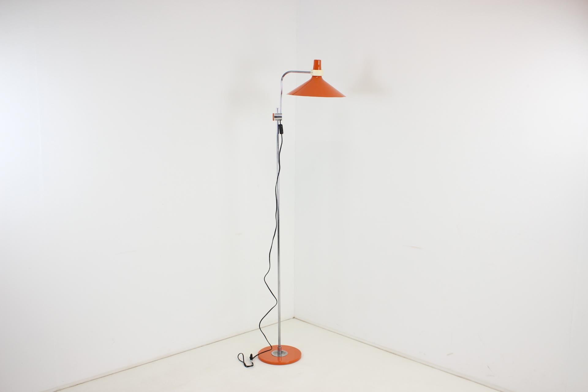 Mid-Century Modern Midcentury Rare Floor Lamp by Pokrok Žilina, 1960s For Sale