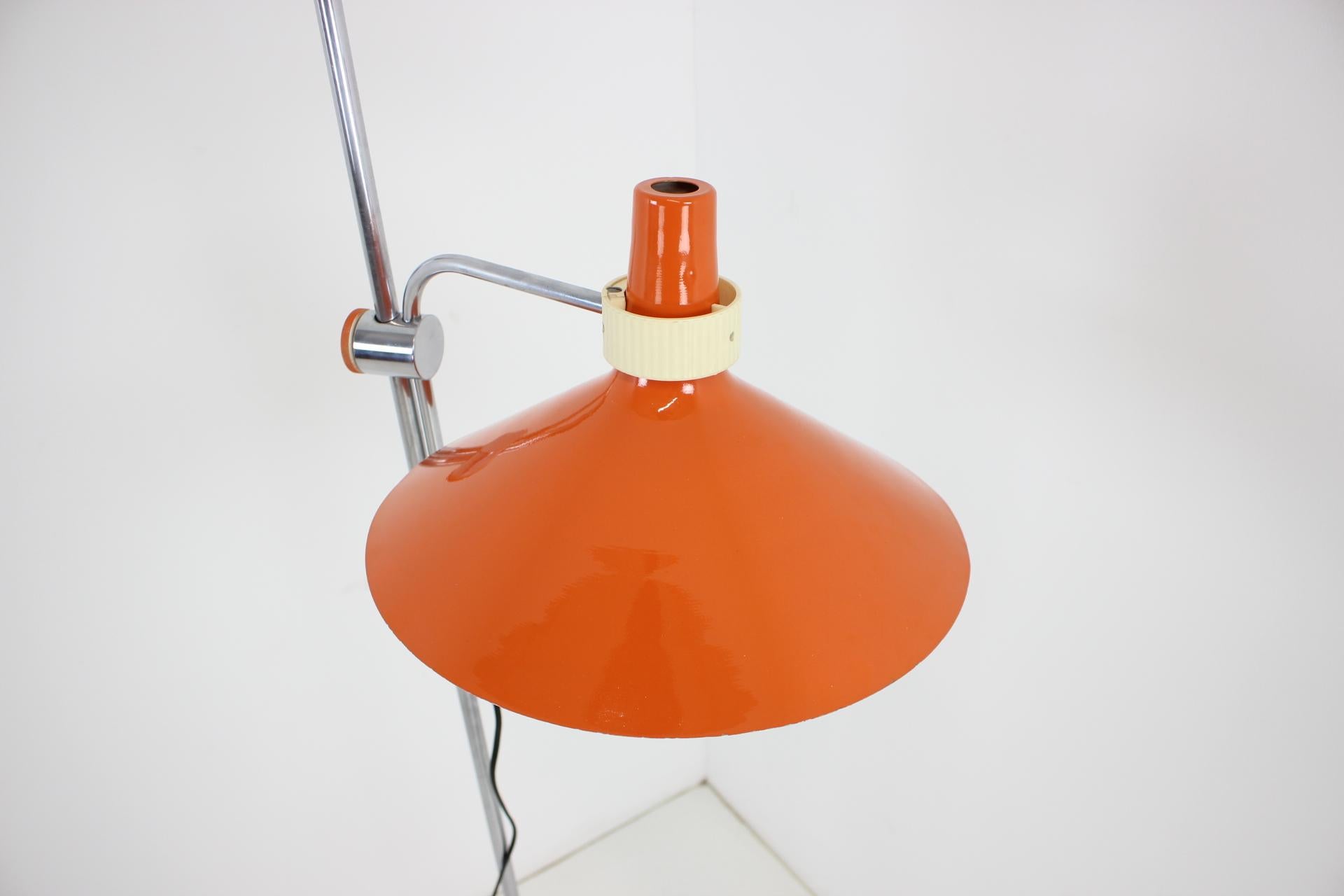 Mid-20th Century Midcentury Rare Floor Lamp by Pokrok Žilina, 1960s For Sale