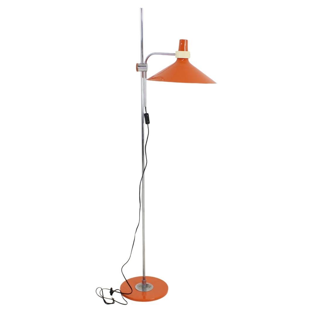 Midcentury Rare Floor Lamp by Pokrok Žilina, 1960s For Sale