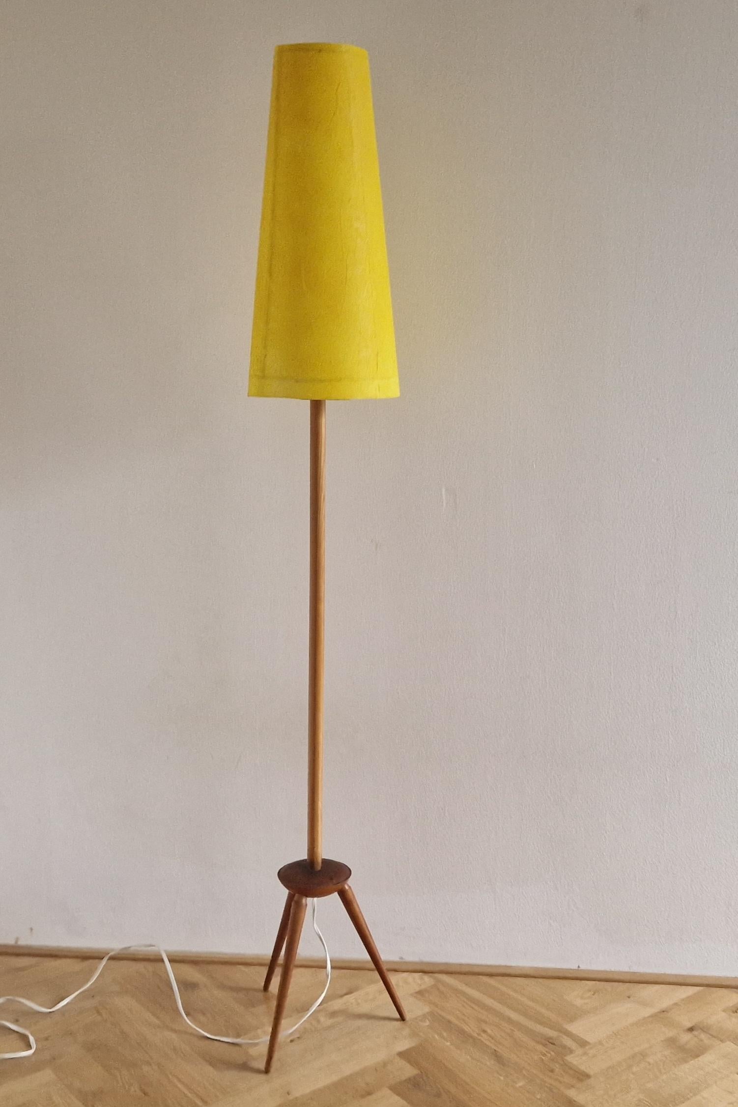 Rara lámpara de pie Rocket de mediados de siglo, Alemania, años 60 Moderno de mediados de siglo en venta