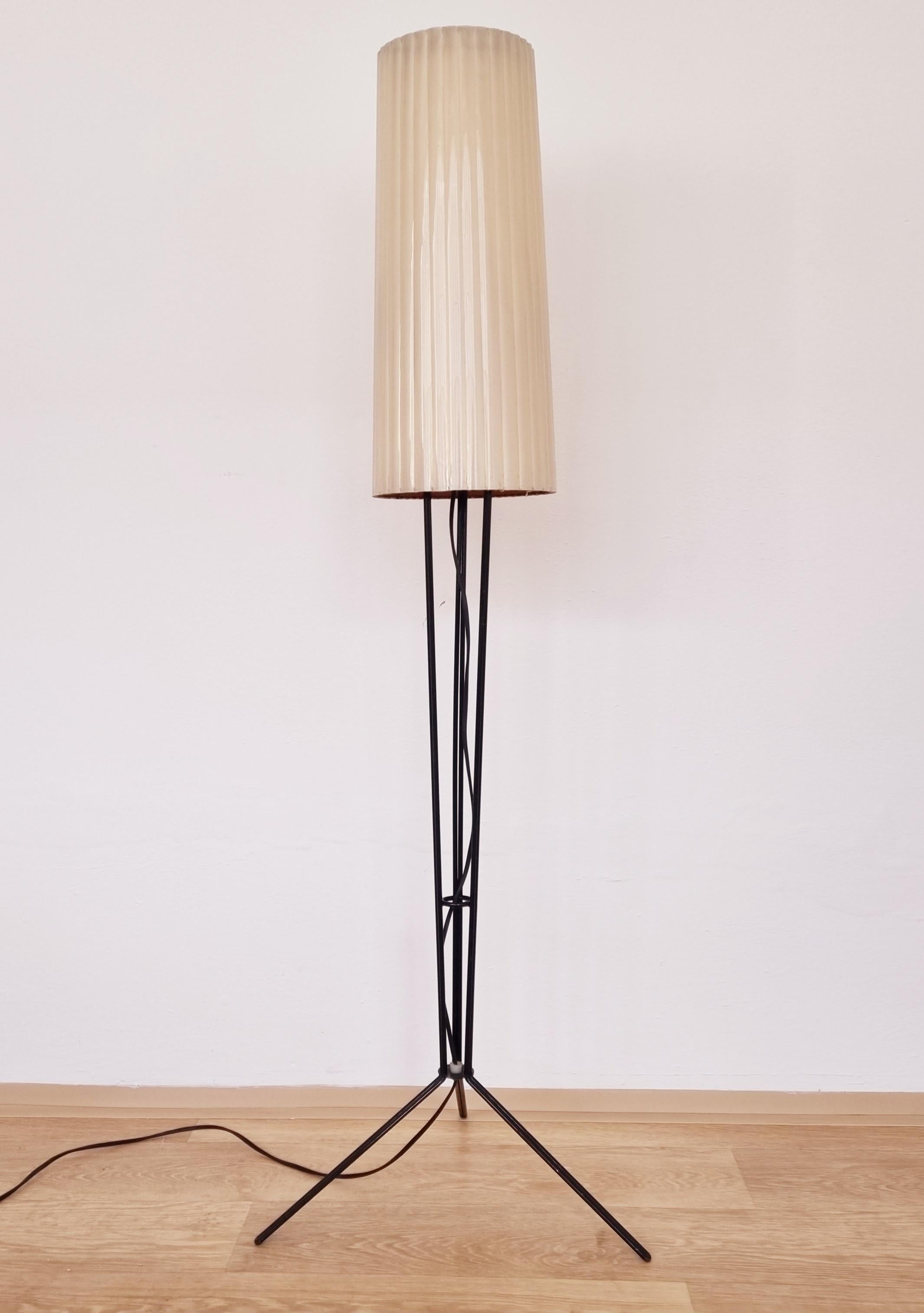 Midcentury Rare Floor Lamp ROCKET Pokrok Zilina, 1960s 3