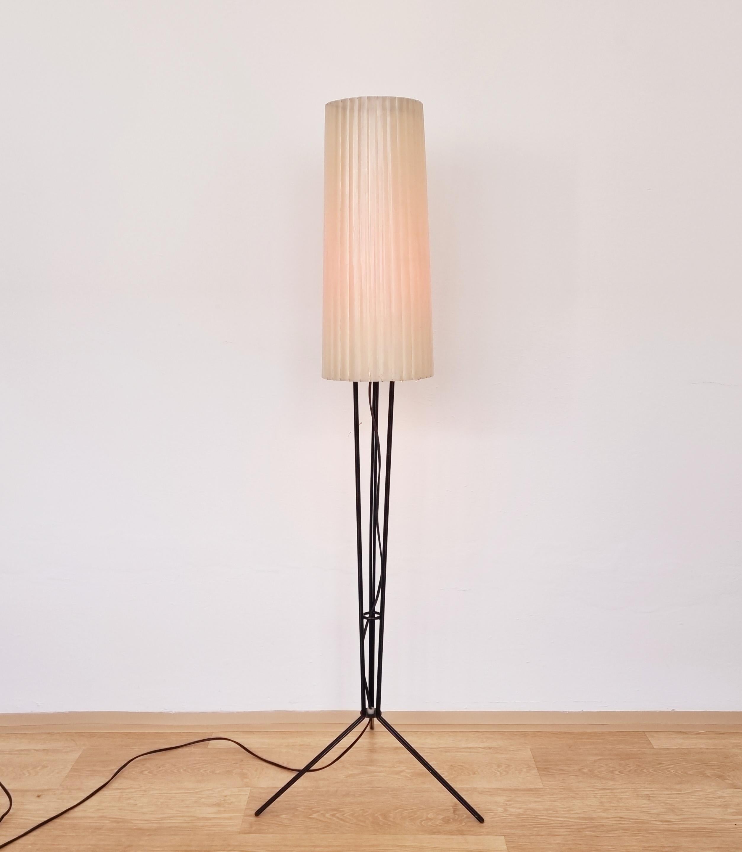 Mid-Century Modern Midcentury Rare Floor Lamp ROCKET Pokrok Zilina, 1960s