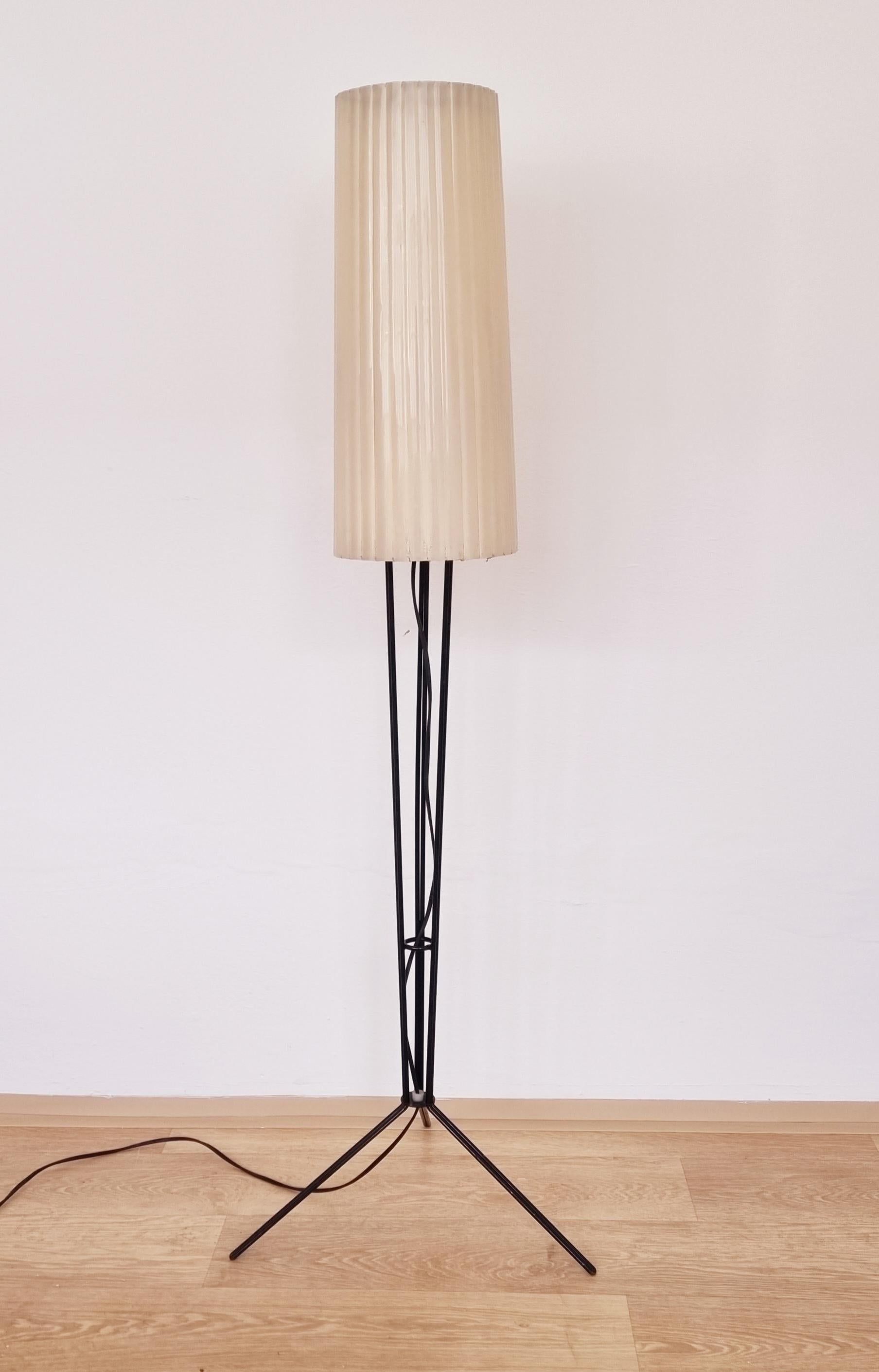 Mid-20th Century Midcentury Rare Floor Lamp ROCKET Pokrok Zilina, 1960s
