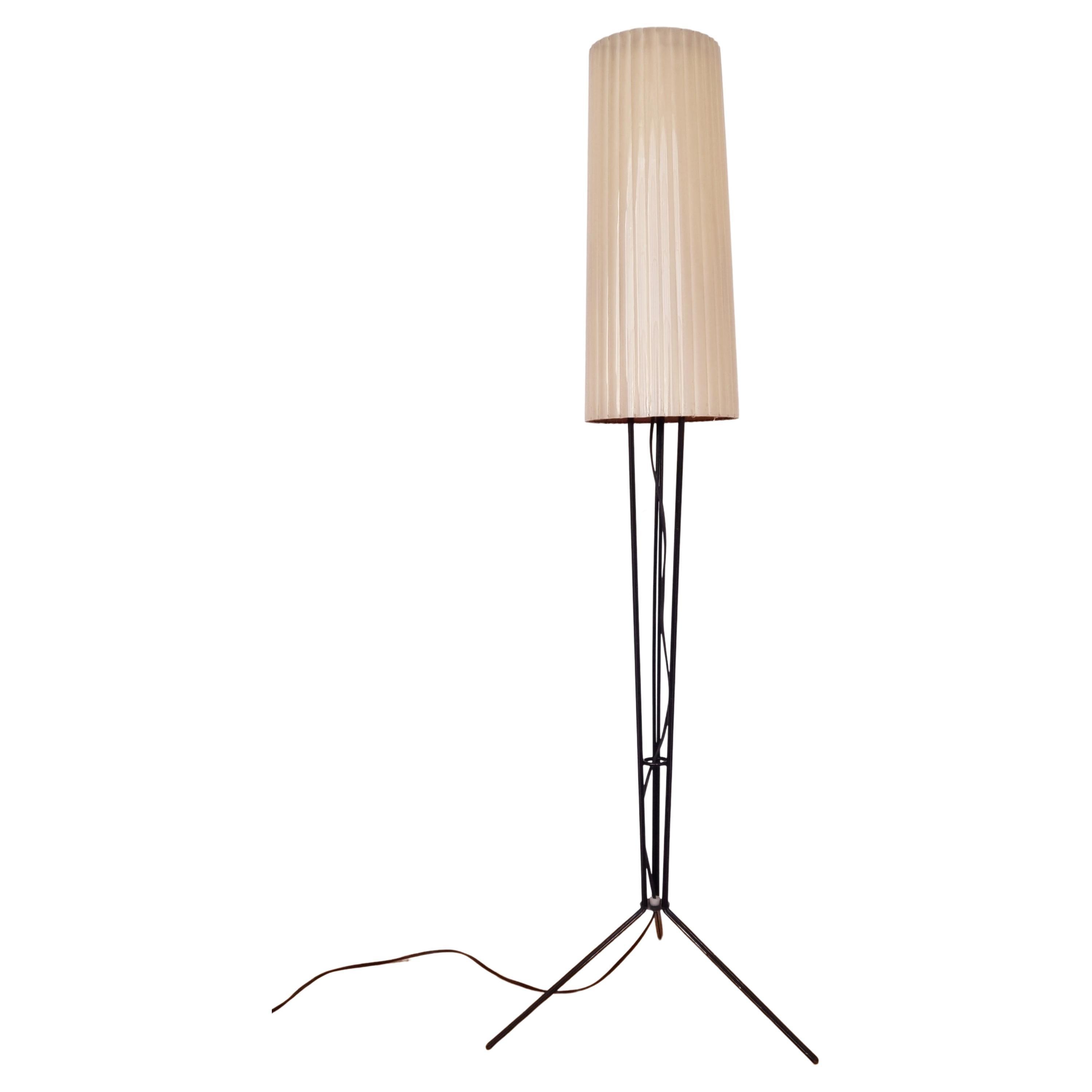 Midcentury Rare Floor Lamp ROCKET Pokrok Zilina, 1960s