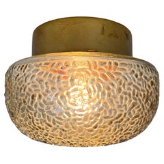 Rara lampada da incasso, da soffitto o da parete del Medioevo, Germania, anni '70