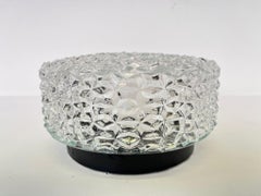 Midcentury Rare Flush Mount RZB Leuchten, Ceiling or Wall Lamp, Germany, 1970s
