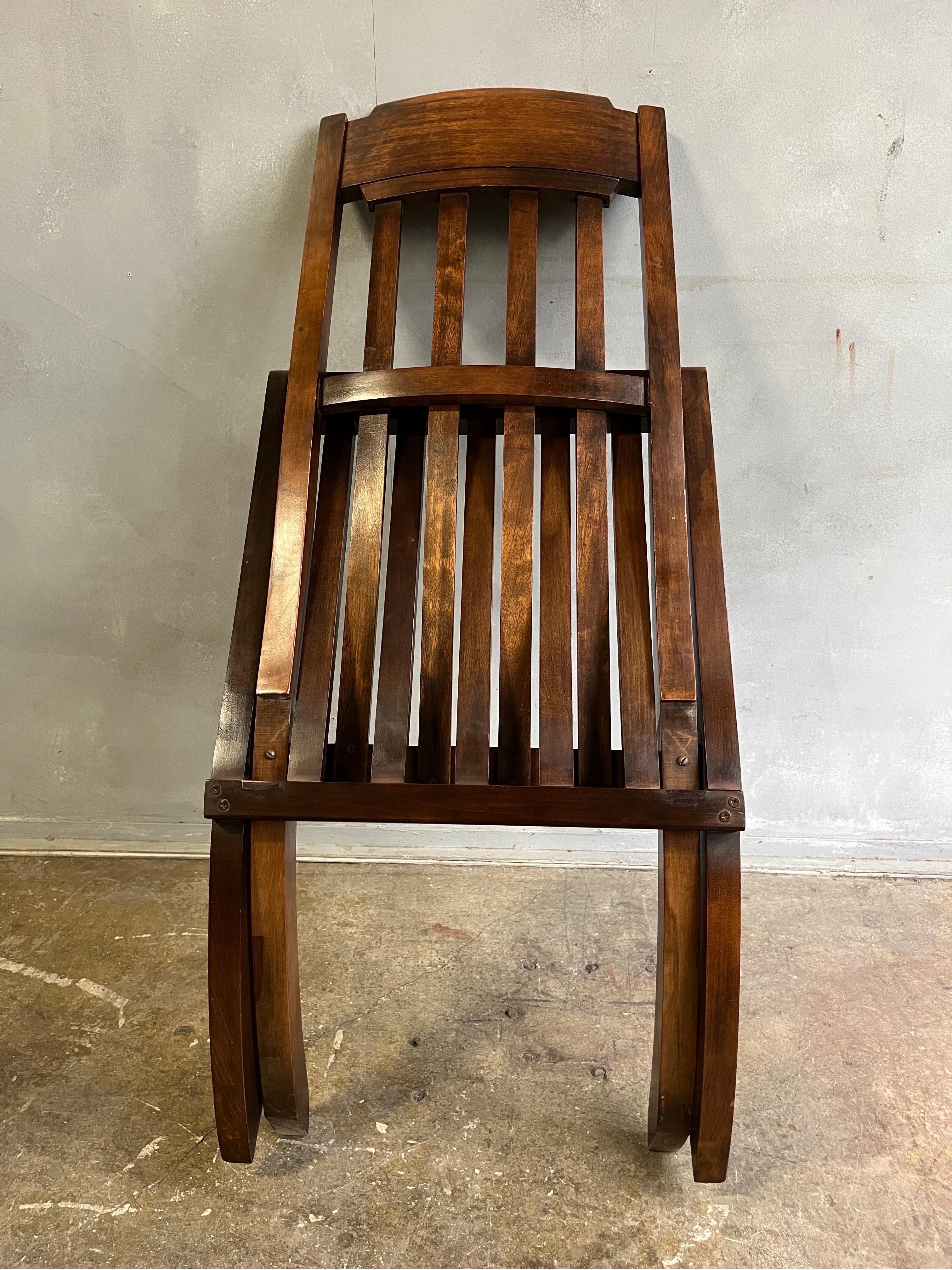Seltener klappbarer Angle Chair von Milo Baughman aus der Mitte des Jahrhunderts im Angebot 7