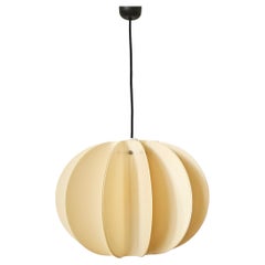Midcentury Rare Large Pendant Pumpkin Desing, Italy, 1970s