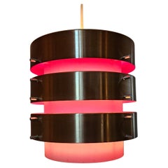 Midcentury Rare Pendant in style of Jo Hammerborg, Denmark, 1970s