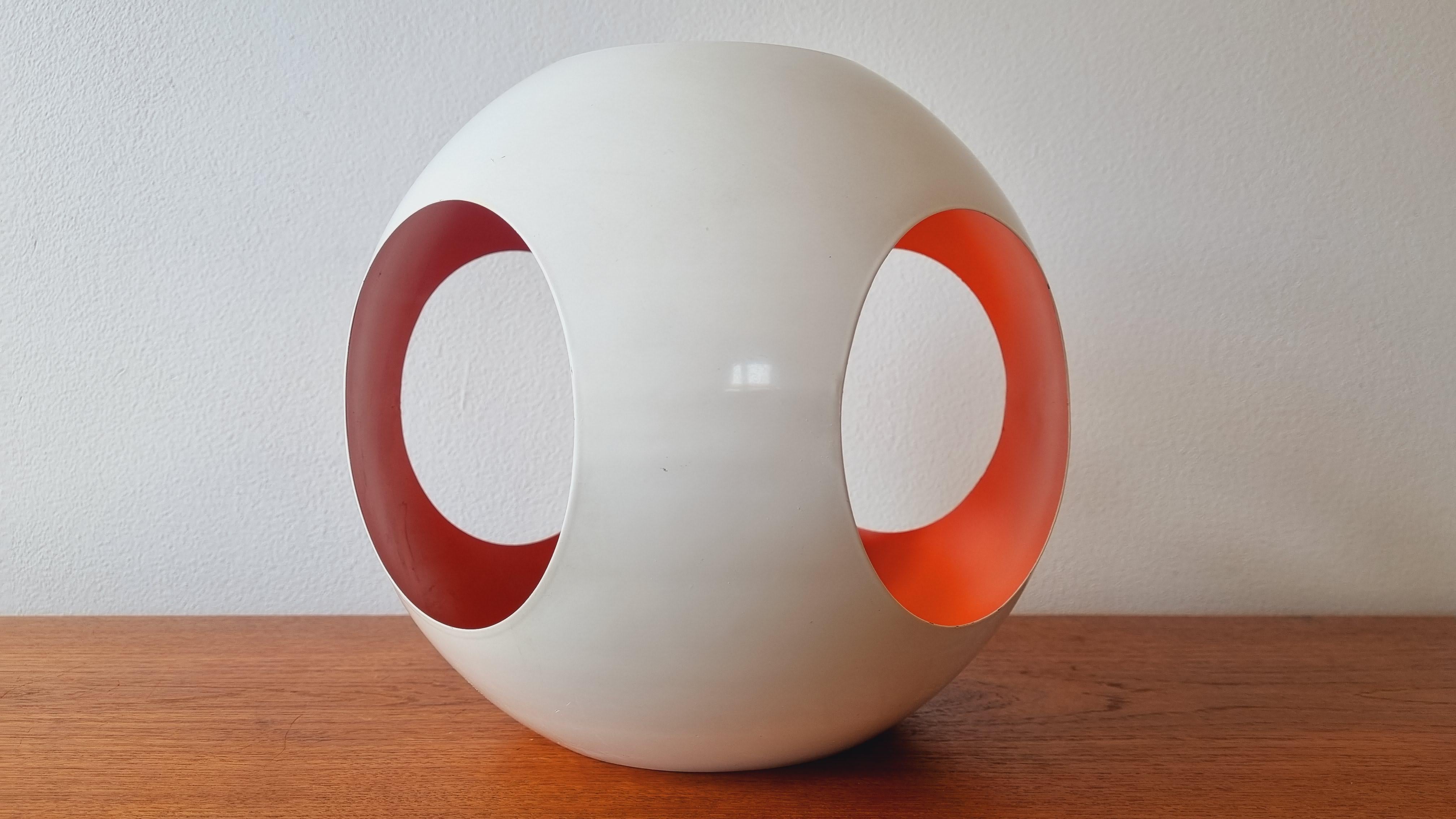 Midcentury Rare Space Age Table Lamp Meblo, Harvey Guzzini, Italy, 1970s 1