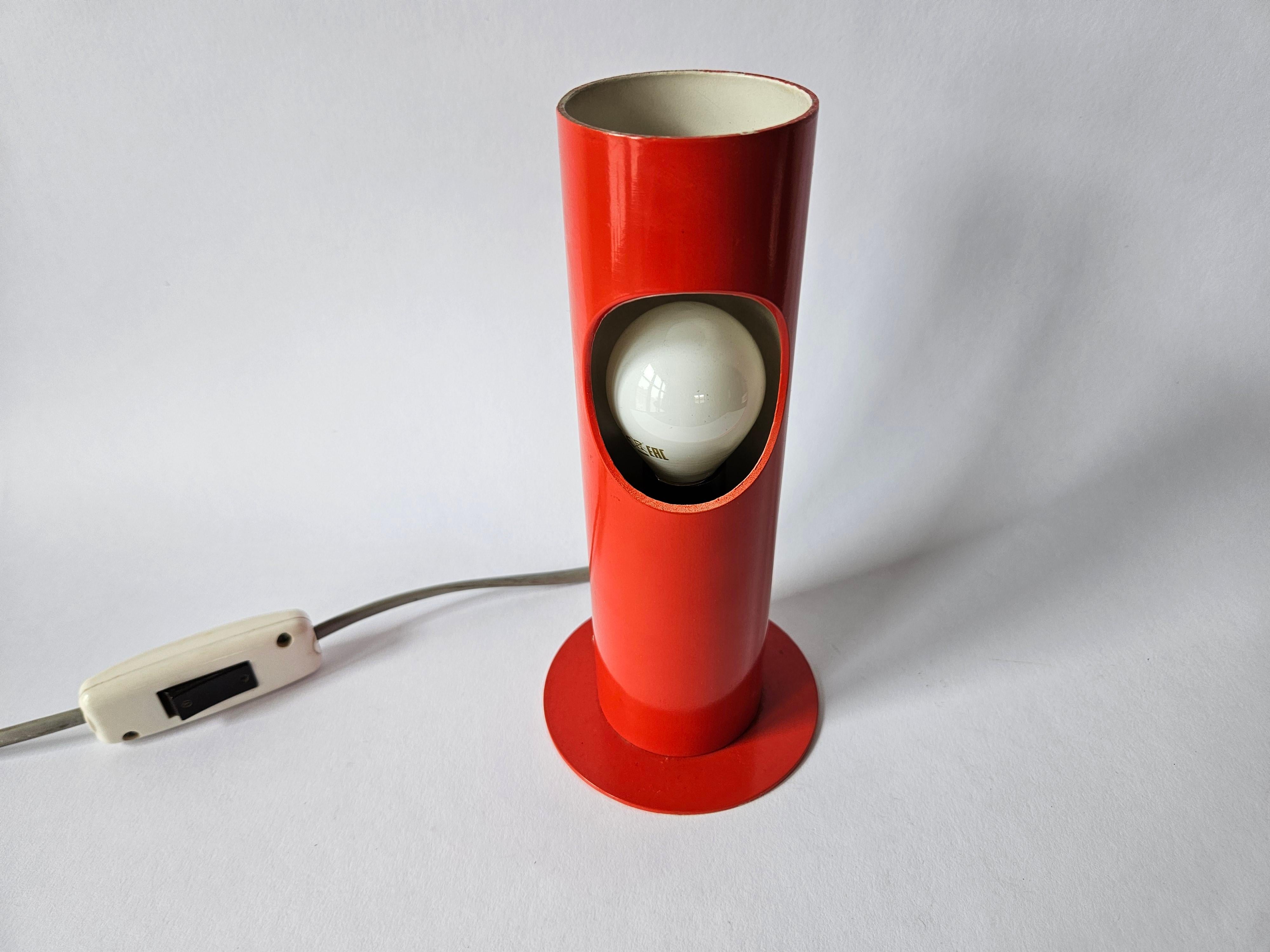 Midcentury Rare Table Lamp Napako, 1970s. For Sale 2