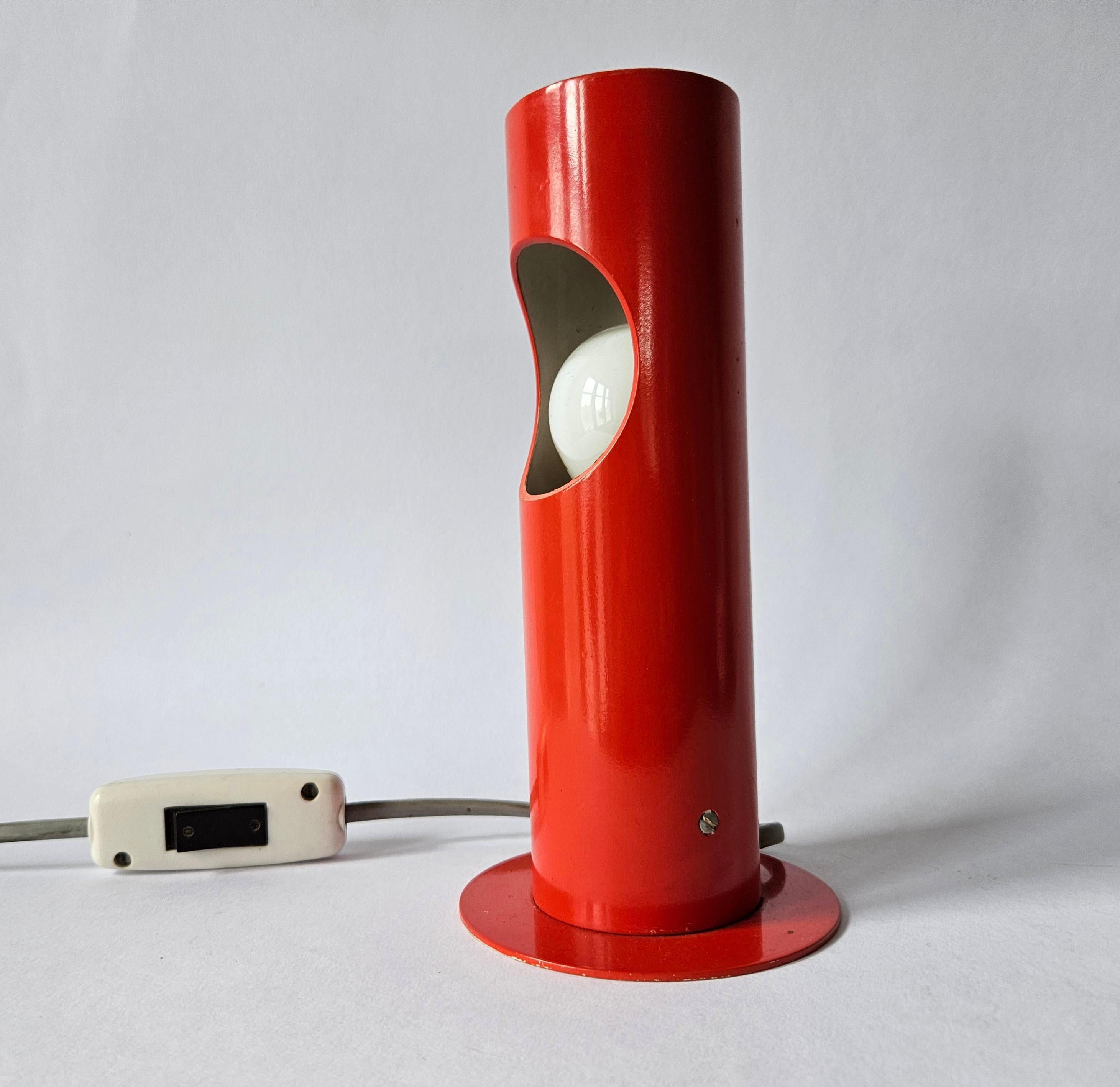Midcentury Rare Table Lamp Napako, 1970s. For Sale 5