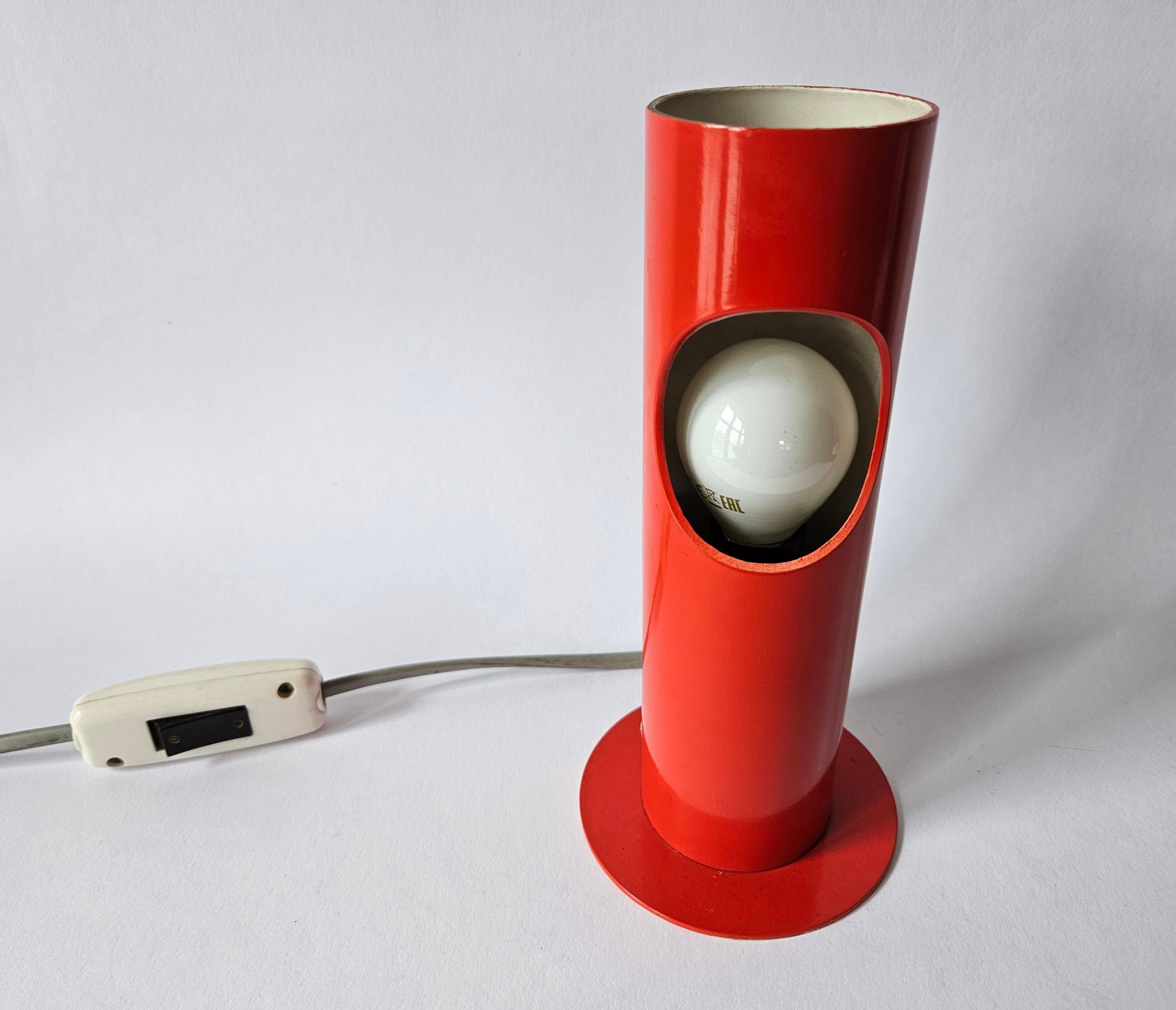 Midcentury Rare Table Lamp Napako, 1970s. For Sale 6