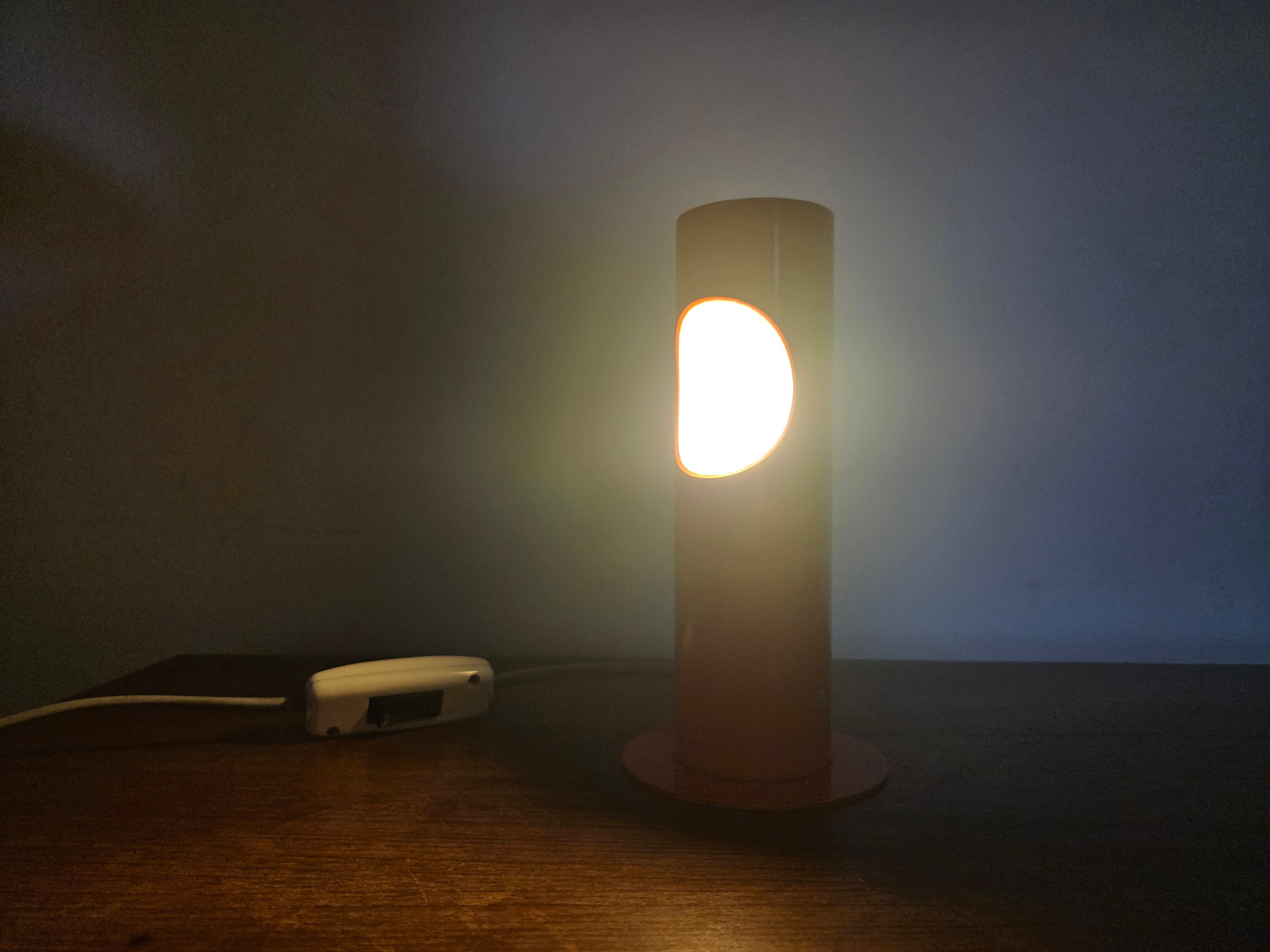 Midcentury Rare Table Lamp Napako, 1970s. For Sale 8