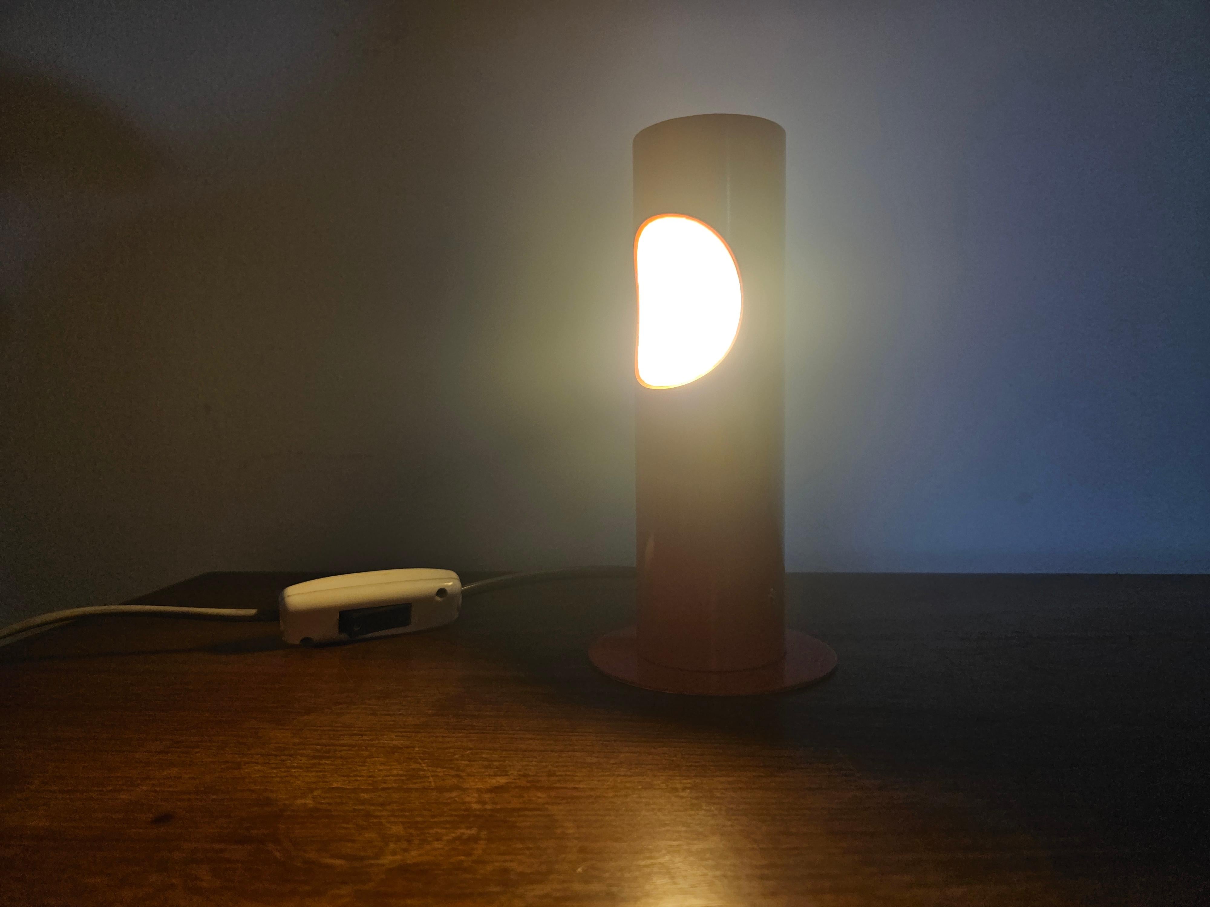 Midcentury Rare Table Lamp Napako, 1970s. For Sale 9