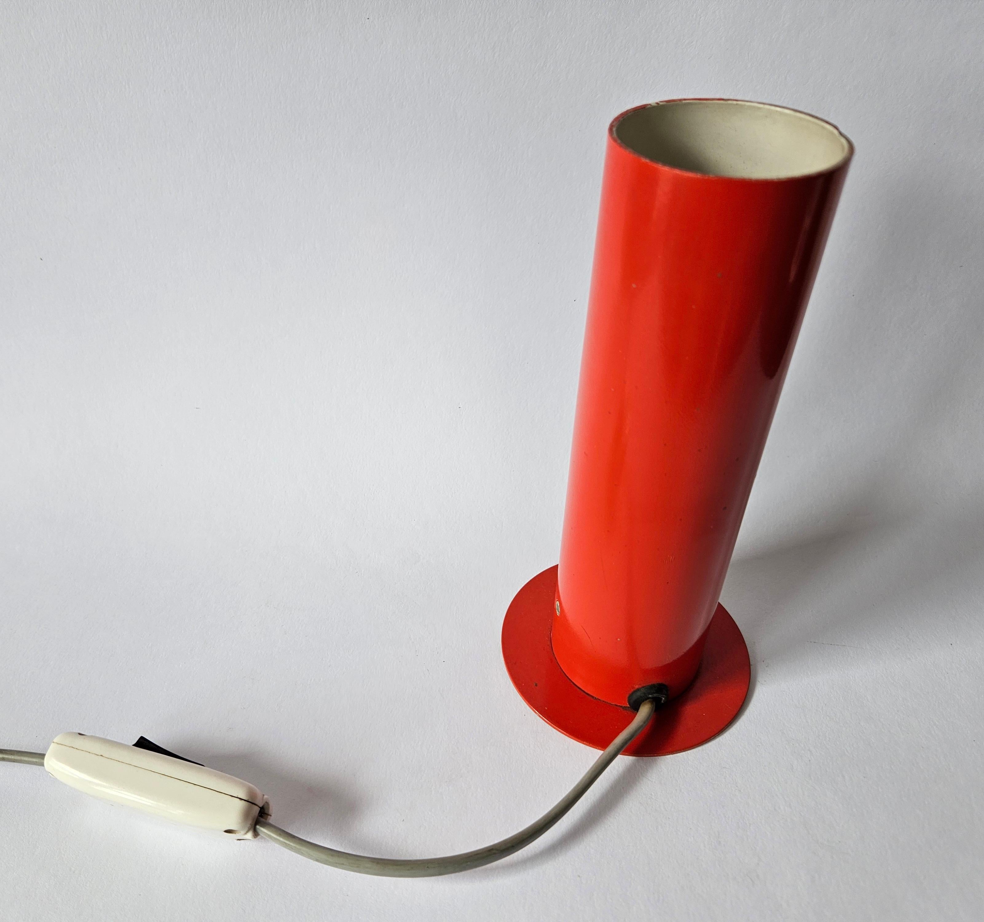 Late 20th Century Midcentury Rare Table Lamp Napako, 1970s. For Sale