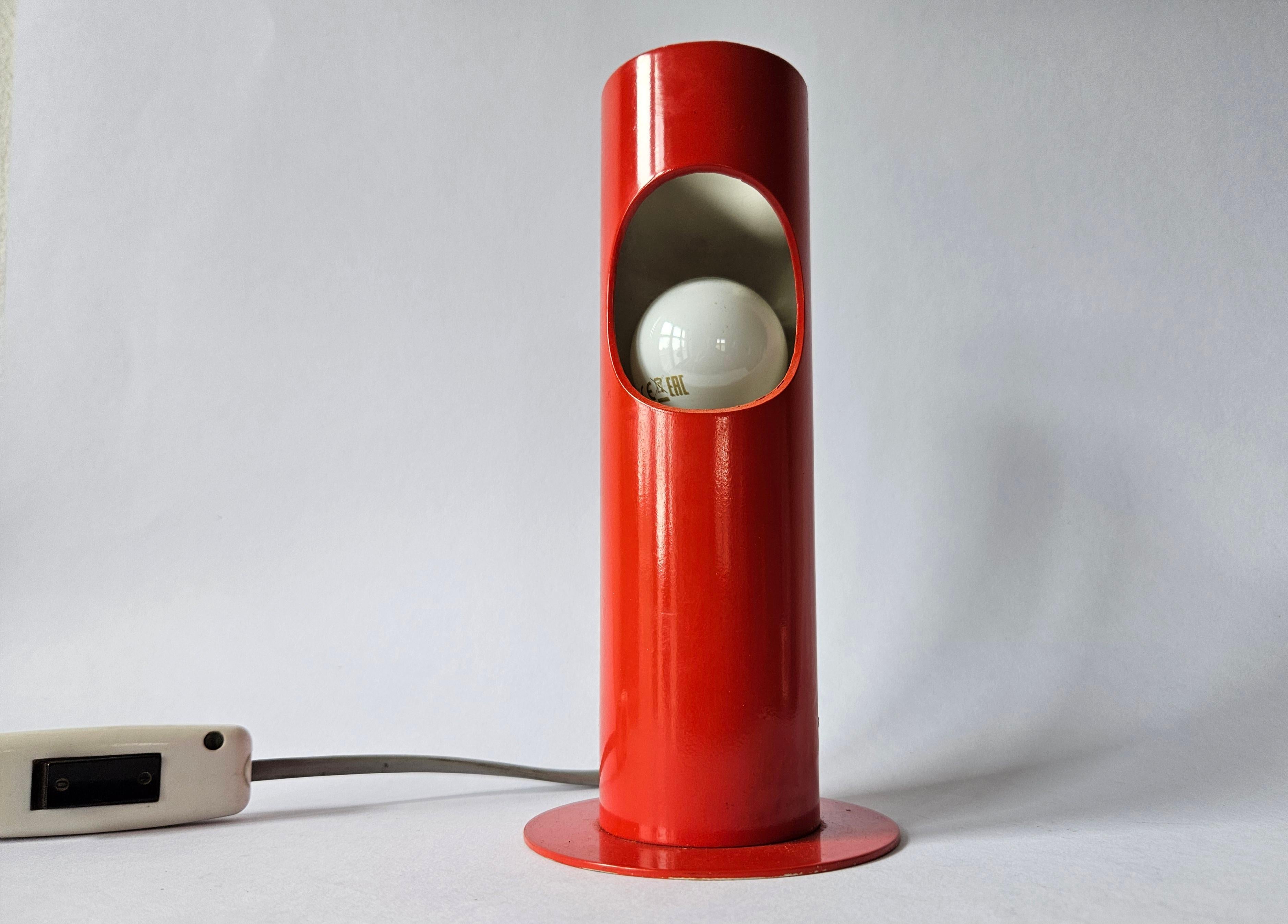 Midcentury Rare Table Lamp Napako, 1970s. For Sale 1