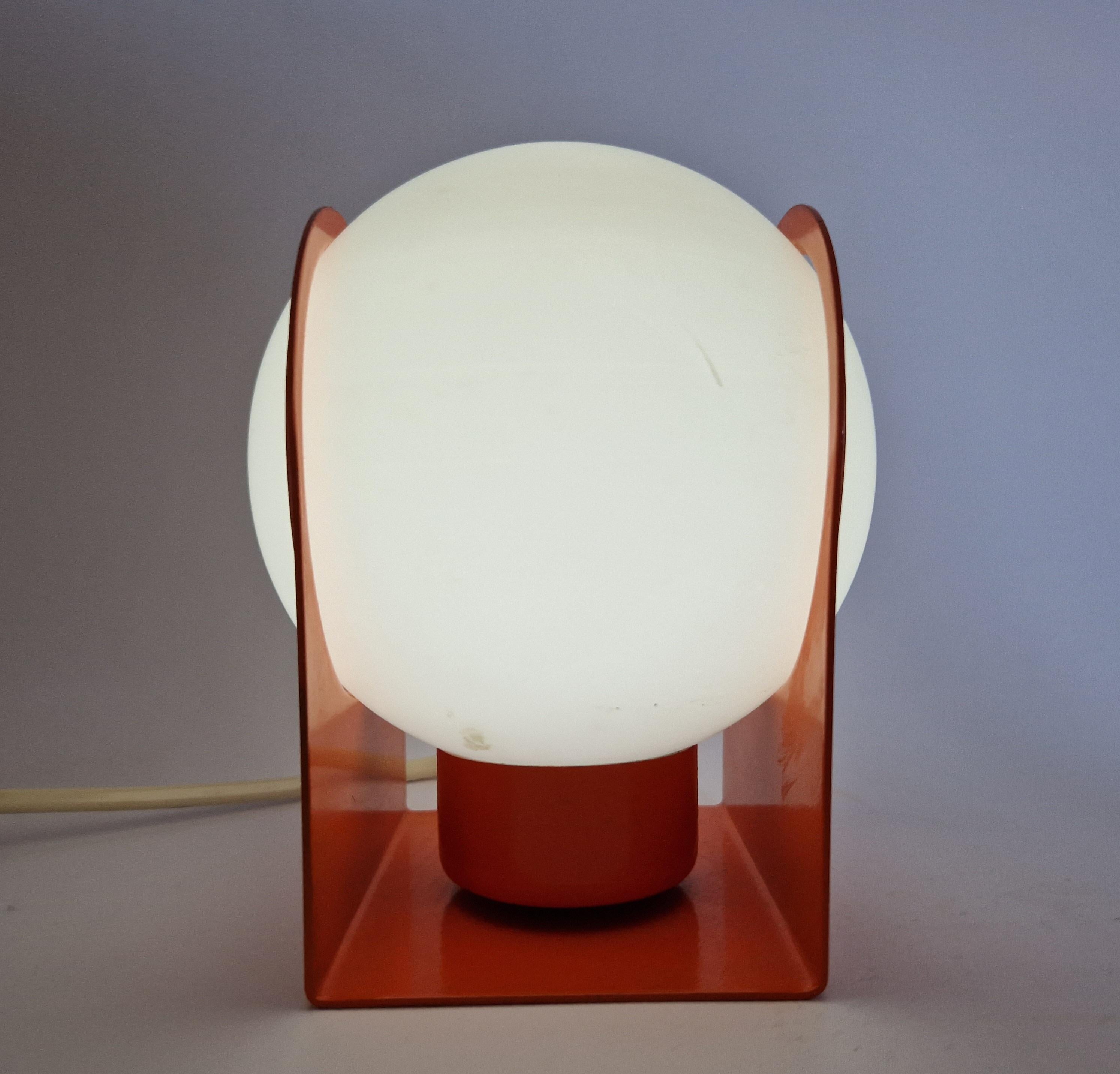 Midcentury Rare Table or Wall Lamp Pokrok, 1970s For Sale 4