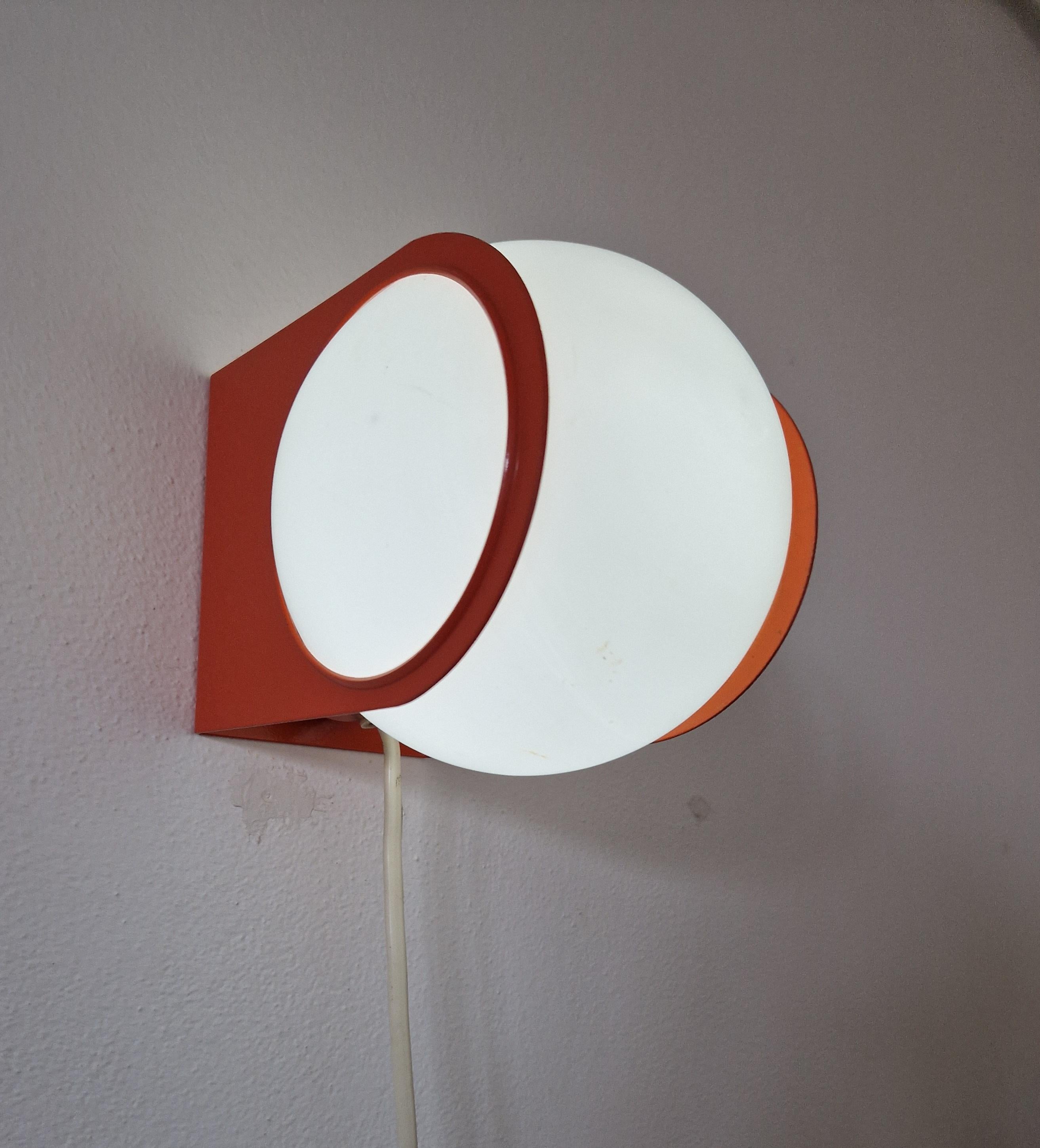 Late 20th Century Midcentury Rare Table or Wall Lamp Pokrok, 1970s For Sale