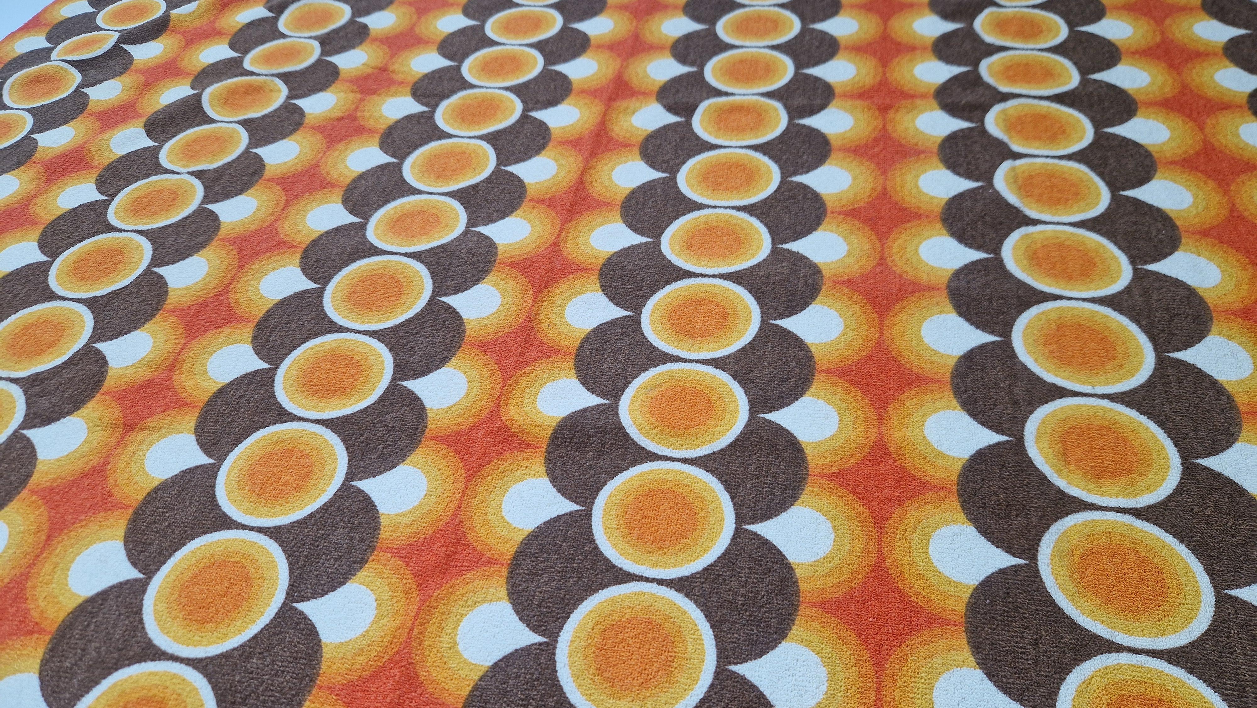 Allemand Rare tapisserie Dekoplus du milieu du siècle, style Ege Rya, Allemagne, 1970 en vente