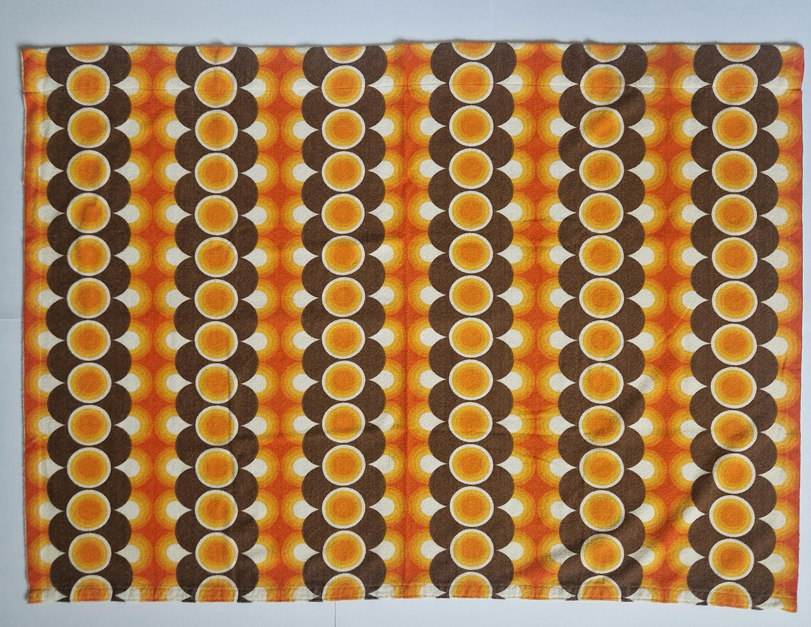 Rare tapisserie Dekoplus du milieu du siècle, style Ege Rya, Allemagne, 1970 Bon état - En vente à Praha, CZ