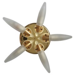 Lampada da parete o da soffitto Eglo, con montaggio a filo, Sputnik, Austria, anni '80, del Medioevo