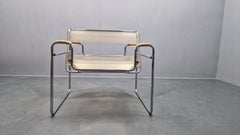 Midcentury Rare Wassily Spaghetti Armchair by Marcel Breuer, Italy, 1970s