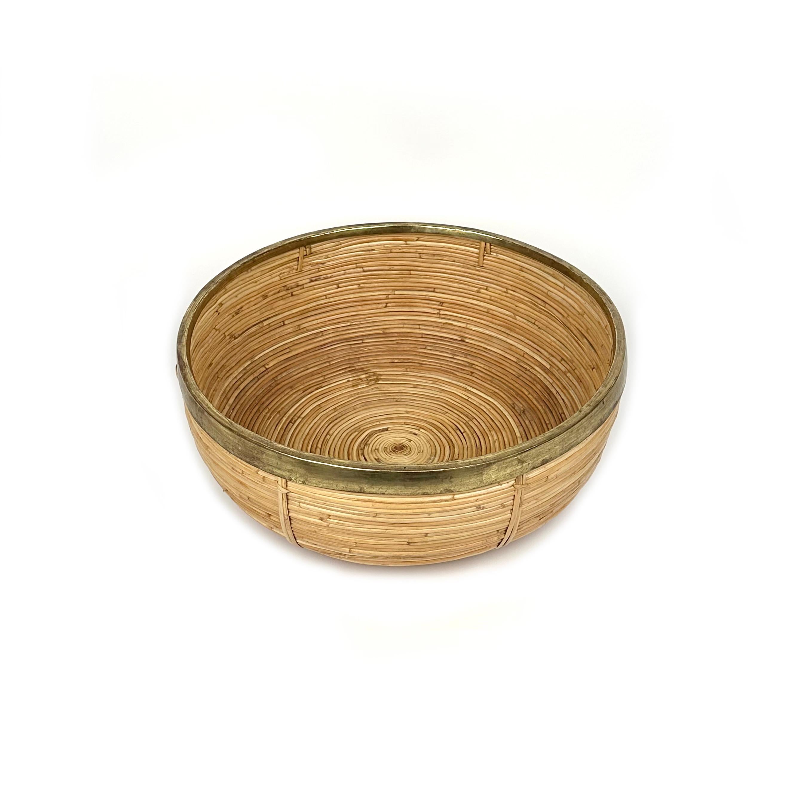 rattan bowl basket