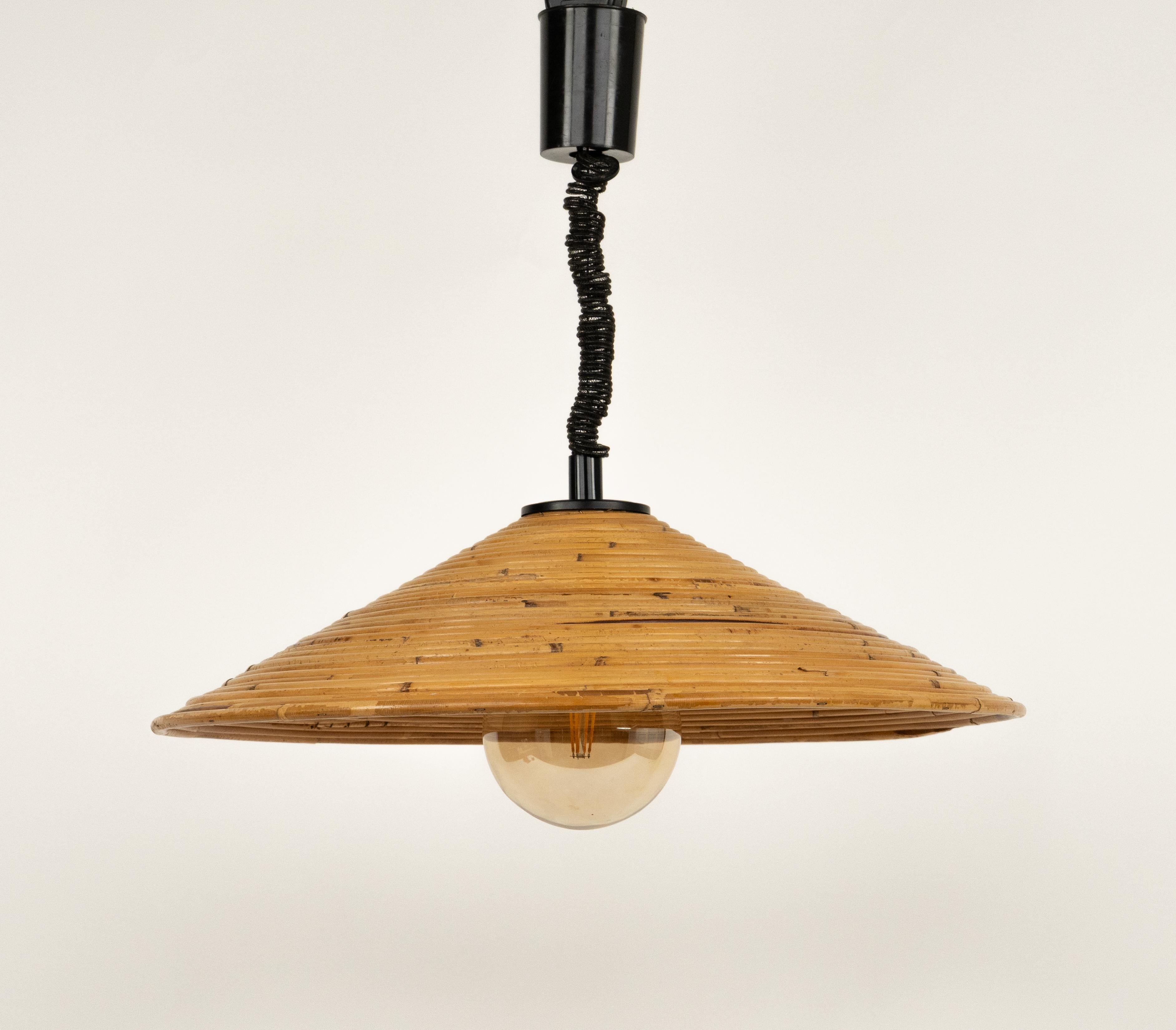 Fin du 20e siècle Lustre du milieu du siècle dernier attribué à Vivai Del Sud, Italie, années 1970 en vente