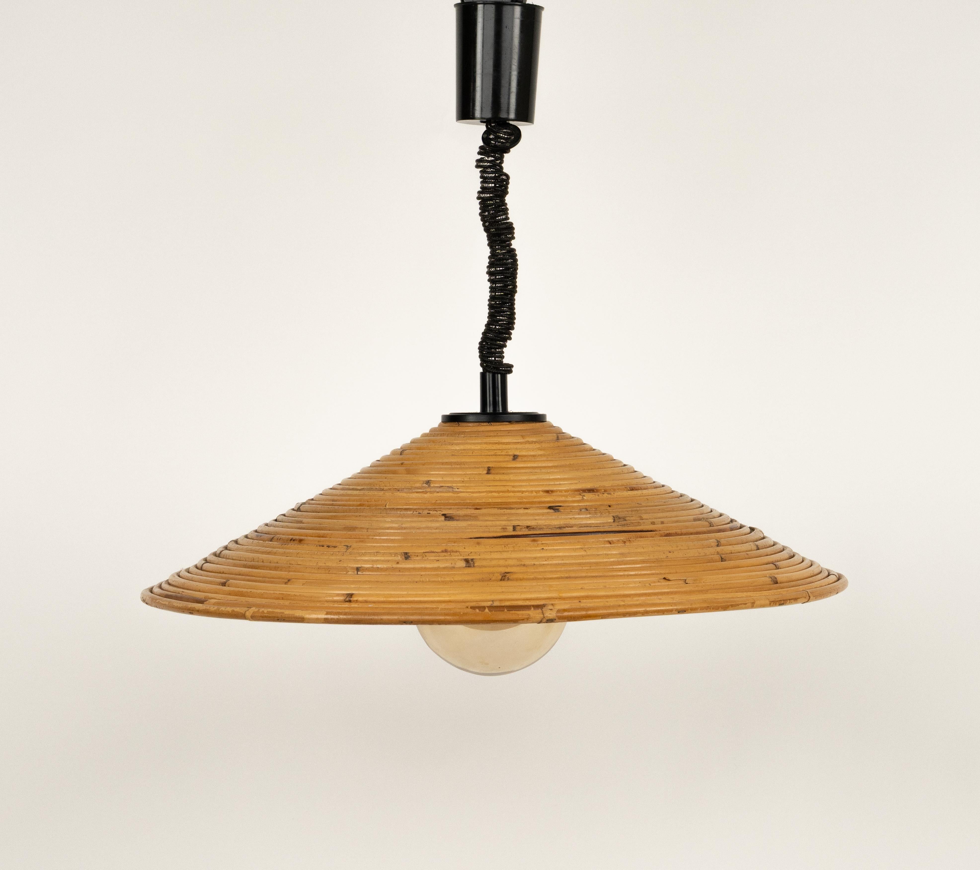 Lustre du milieu du siècle dernier attribué à Vivai Del Sud, Italie, années 1970 en vente 1