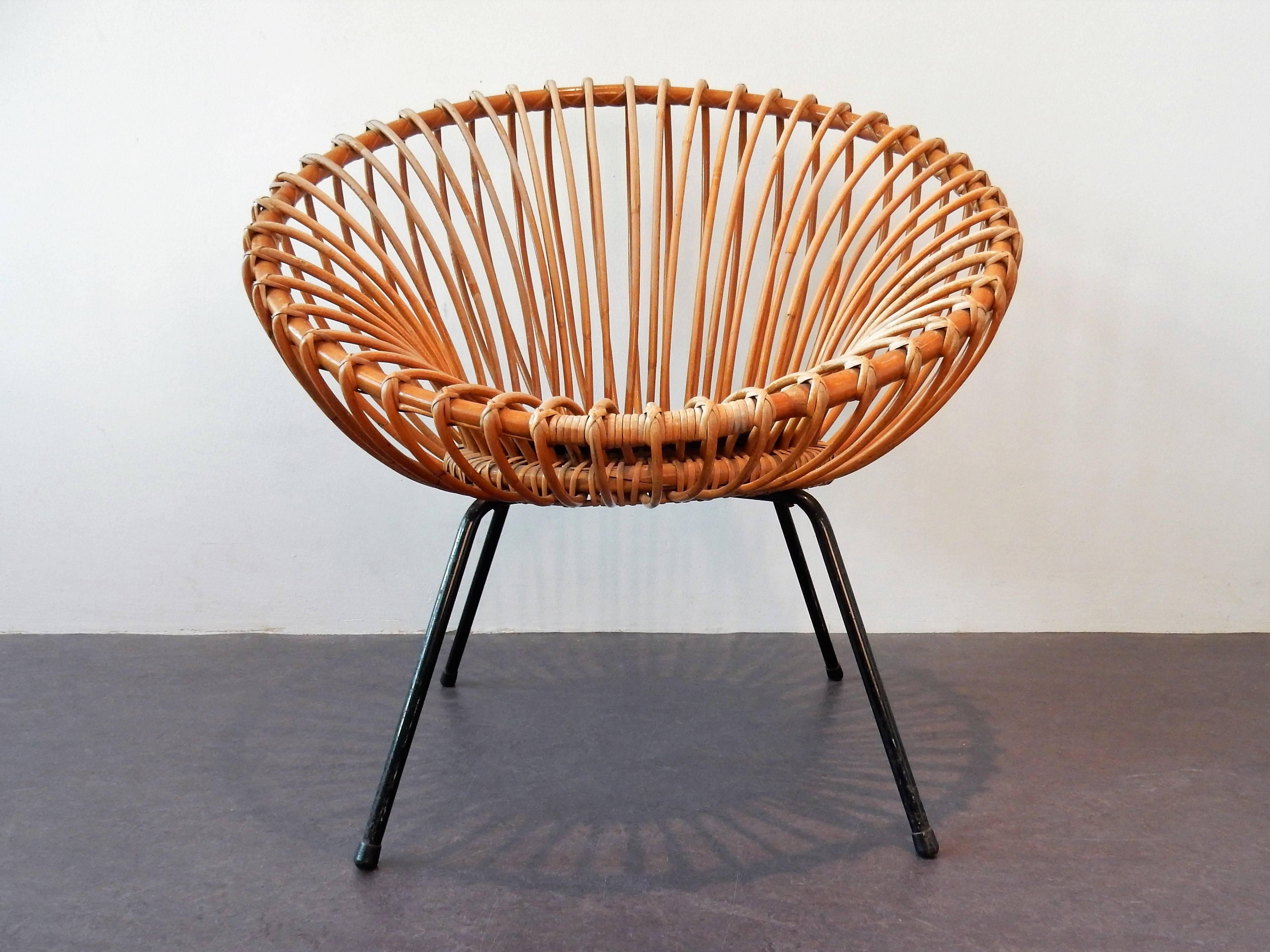 franco albini rattan furniture