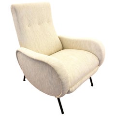 Midcentury Recliner in the Manner of Marco Zanuso