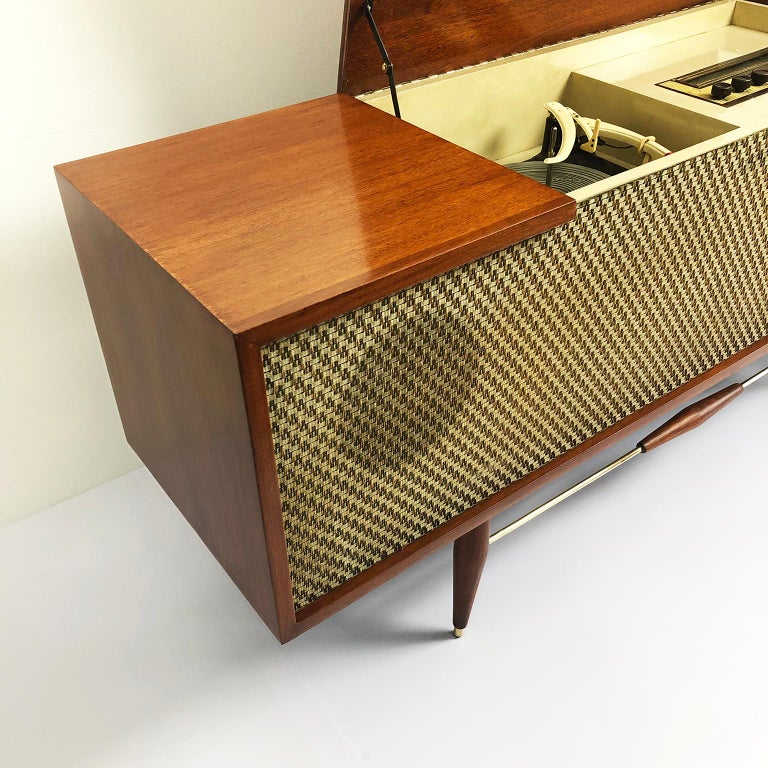 Midcentury Record Player Console at 1stDibs mid century record player