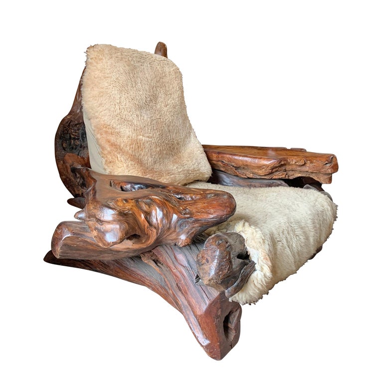 Midcentury Redwood Furniture Suite at 1stDibs redwood furniture for sale