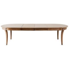 Midcentury Renzo Rutili Saber Leg Extension Dining Table