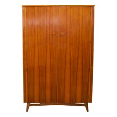 Midcentury Retro Walnut Wardrobe