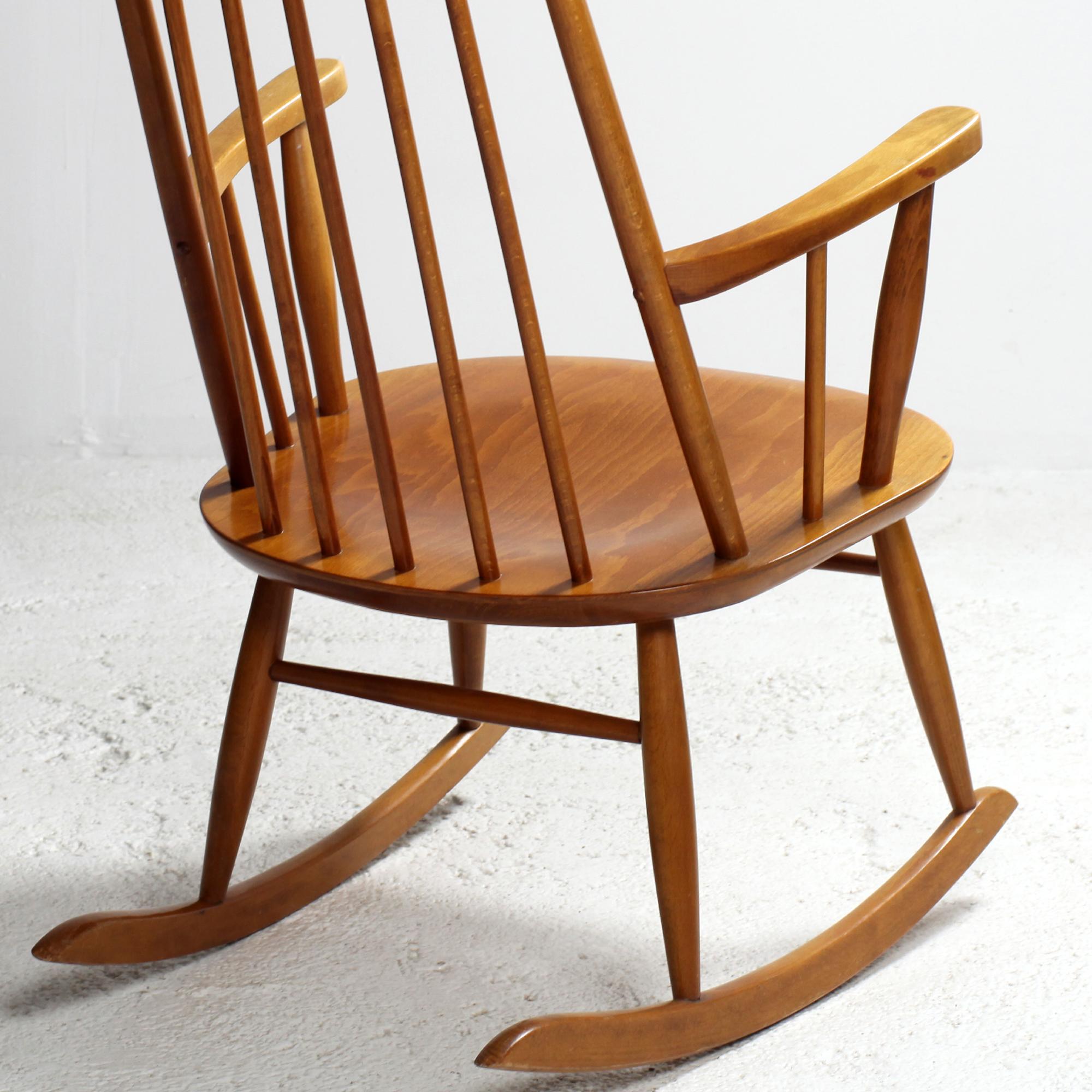 Midcentury Rocking Chair by Stol Kamnik 1960s For Sale 5