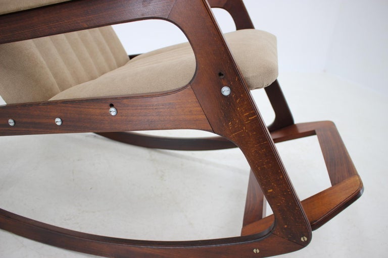 Midcentury Rocking Chair by ULUV, 1960s For Sale 2