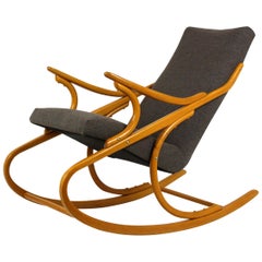 Midcentury Rocking Chair from Ton, 1960s